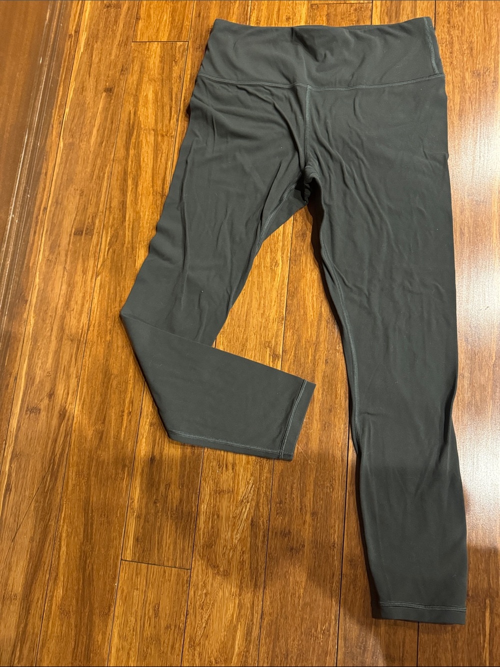 Athleta Dark Charcoal High-Rise Leggings